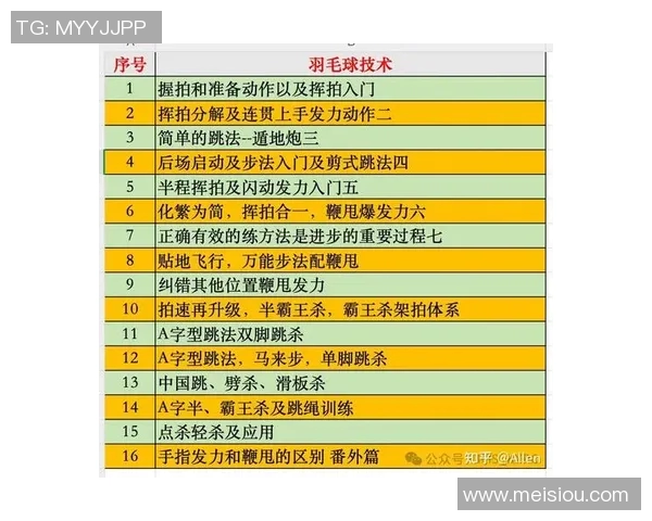 科学羽毛球技术训练方法的全面解析与实用技巧分享